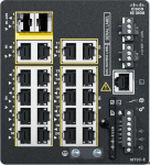 Cisco Catalyst IE3100 Rugged Series - Network Essentials - switch - Administrerad - 18 x 10/100/1000 + 2 x combo Gigabit - DIN-rail mountable