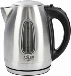 Adler | Kettle | AD 1223 | Standard | 2200 W | 1.7 L | Stainless steel | 360&deg; rotational base | Stainless steel