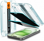 Spigen Spigen Glass tR EZ Fit (Privacy) 2 Pack, transparency - iPhone 15 Plus