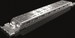 Rittal AX 2394.250 Sheet steel mounting rail 4 St. 2394250