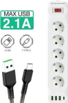 Riff F25U USB/USB-C 2m Black