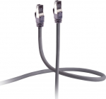 Shiverpeaks Patchkabel Cat 6A Armored U/FTP 0.5m grau