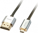 Lindy Cromo Slim Hdmi High Speed, A/Dcable, 0.5M