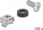 Delock Rack Mounting Set for 10&Prime; and 19&Prime; 100 pieces