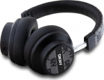 DKNY PU Leather Checkered Pattern Wireless Headphones
