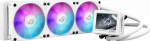 ASUS ROG RYUJIN III 360 ARBG EXTREME WHITE LCD AiO Liquid Cooler w. 3.5" LCD, Asetek Gen8 pump