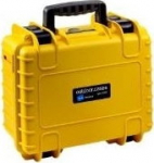 B&W Cases B&W Outdoor Case Type 3000 yellow with compartments