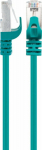 Schwaiger CAT 6 Netzwerkkabel SF/UTP Ste/Ste 2m T&uuml;rkis