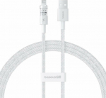 Kabel USB Baseus USB-A - Lightning 1 m White (P10373003211-00)