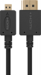 CABLE HDMI-MICRO HDMI 3M V.2.0/BLK CC-HDMID-10 GEMBIRD