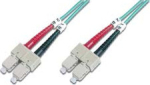 DIGITUS LWL Patchkabel SC -> SC 2.00m Multimode Duplex OM4