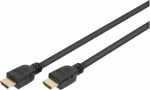 Digitus | Ultra High Speed HDMI Cable with Ethernet | AK-330124-010-S | HDMI Male (type A) | HDMI Male (type A) | HDMI to HDMI | 1 m