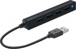 Speedlink USB hub Snappy Slim 4-port (SL-140000-BK)