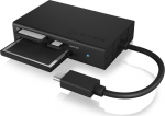 Adapter IcyBox ext. Kartenleser USB TypeC -> SD/microSD/CF retail
