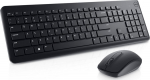 DEL Dell | Keyboard and Mouse | KM3322W | Keyboard and Mouse Set | Wireless | Batteries included | LT | Black | Wireless connection