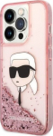 Karl Lagerfeld KLHCP14LLNKHCP Back Case for Apple iPhone 14 Pro