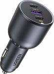 Charger Ugreen Car charger Ugreen EC705 2x USB-C + USB, 130W (czarna)
