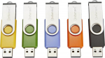 Intenso Basic Line USB Typ-A 2.0/s Rotating ring black blue Grue... - USB-Stick - 64 GB