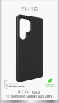 PURO "Icon Mag Silicone Case Galaxy S25 Ultra" Black