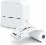 LoveInstant Bluetooth Thermal Printer For Photos Stickers Notes Labels 53mm 203dpi / S1 / White
