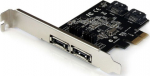 StarTech.com 2X PCIE SATA III ESATA CARD,