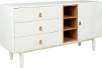 Sideboard IRIS 140x40xH75cm, white
