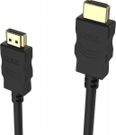 INCA HDMI-Kabel1.4 4K 10.2Gbit/s 3840x2160@ 30HZ 1.80m sw