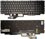 DEL Keyboard DELL G7 17 7700, with backlight, US