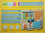 Swede Wooden puzzle 3w1 Woodie