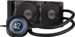 CORSAIR NAUTILUS 240 RS LCD Liquid CPU Cooler, Black