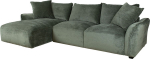 Corner sofa DIVI LC, mint green