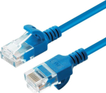 MicroConnect U/UTP CAT6A Slim 0.15M Blue