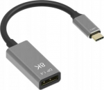 Adapter USB Zenwire USB-C - DisplayPort Szary (0000000308)