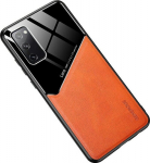 Mocco Lens Leather Back Case for Apple iPhone 12 Pro Orange