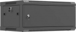 Lanberg Hanging rack installation cabinet 19 cali 4U 600x450 black metal door (flat pack)