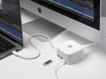 XtremeMac X-Cube PRO - Netzteil - 6-in-1 - 130 Watt - PD, SuperSpeed - 6 Ausgabeanschlussstellen (USB, USB-C, HDMI, RJ-45, 24-pole USB-C (100 Watt Durchleitung))