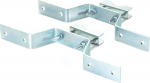 Metal Mounting Bracket for Mast 7 cm 2-pack