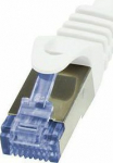 Logilink Patch cable with Cat7-Rohk. primrose. S/FTP wei&szlig; 10.0m