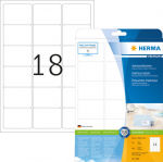 HERMA Adressetiketten Premium A4 wei&szlig; 63.5 x 46.6 mm 450St