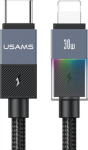 Kabel USB Usams Kabel USAMS SJ776 PD 30W USB-C/Lightning 1.2m oxidation