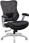 Task chair DEMI black / light grey