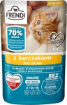 FRENDI Junior pieces in sauce with chicken, cat pouch 100g