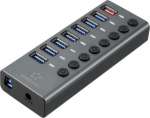Renkforce RF-6049086 USB-Hub USB-A USB 3.2 Gen2 10 Gb/s individually switchable with