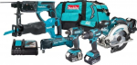 Makita DLX6135TX1 LXT 18V Tool set 10-dele