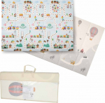 RoGer Foldable Foam Play Mat 150x200cm Streets And Balloons