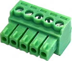 Vivolink 5 PIN Green phoenix connector, for VLSP65