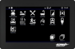 Technologia dotyku 7 inch touch panel, czarny, capacitive, TPR-7B