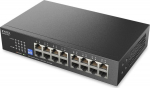 Zyxel GS1100-16S 16-Port Gigabit Unmanaged Switch,DIP-sector