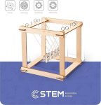 Extra Digital Wooden Assembly Kit Newton's Pendulum, STEM Educational Toy
