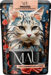 DOLINA NOTECI MAU Mousse Sterilised Salmon with shrimp and parsley - wet cat food - 85g